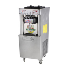 Automatic Free Standing 3 Flavors Soft Ice Cream Machine